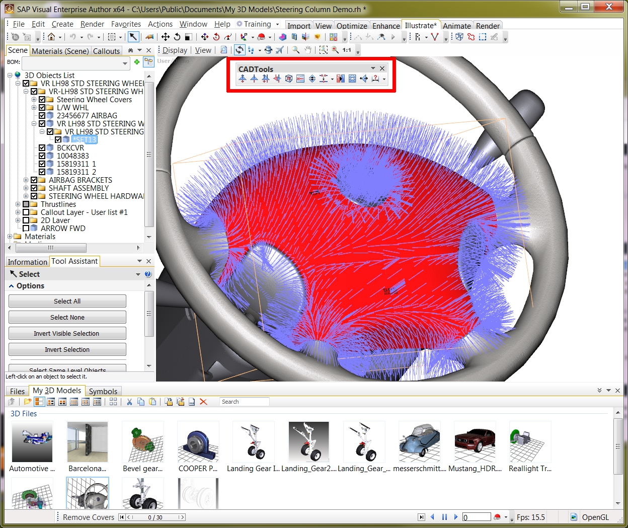 Semplificazione dei modelli e Randomize object